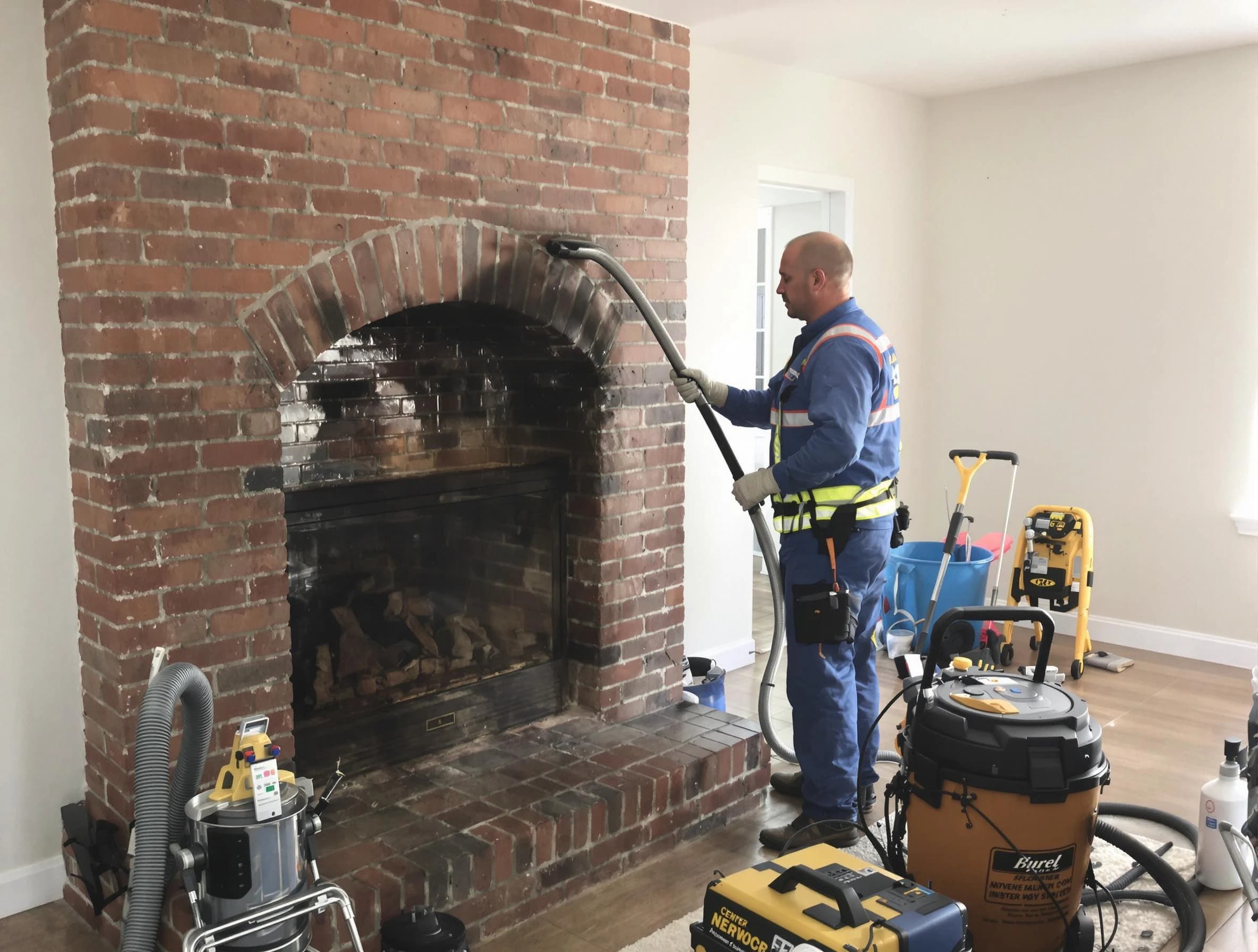 Thornton Chimney Sweep expert performing detailed chimney sweep in Thornton, CO