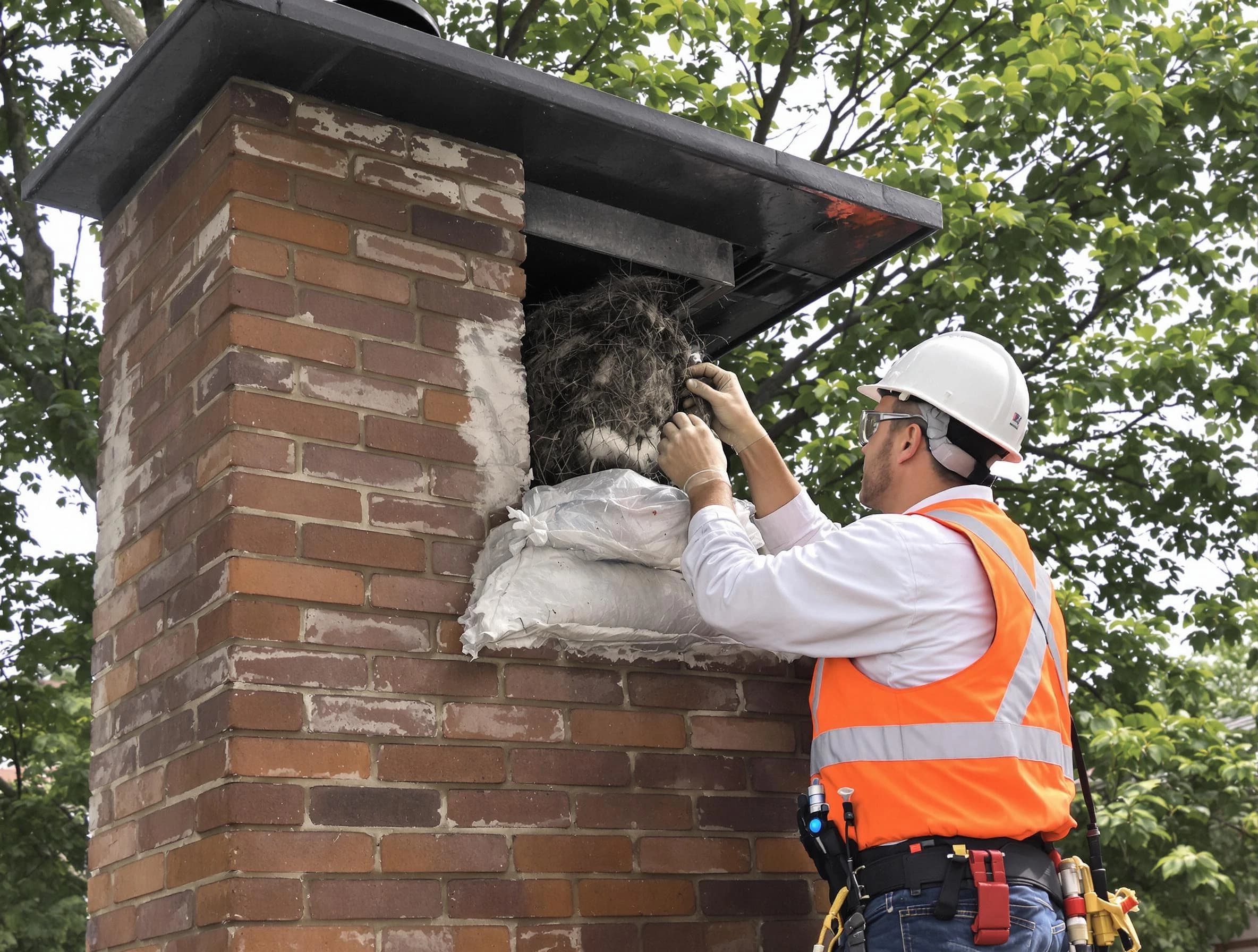Humane removal of debris and animals by Thornton Chimney Sweep in Thornton, CO
