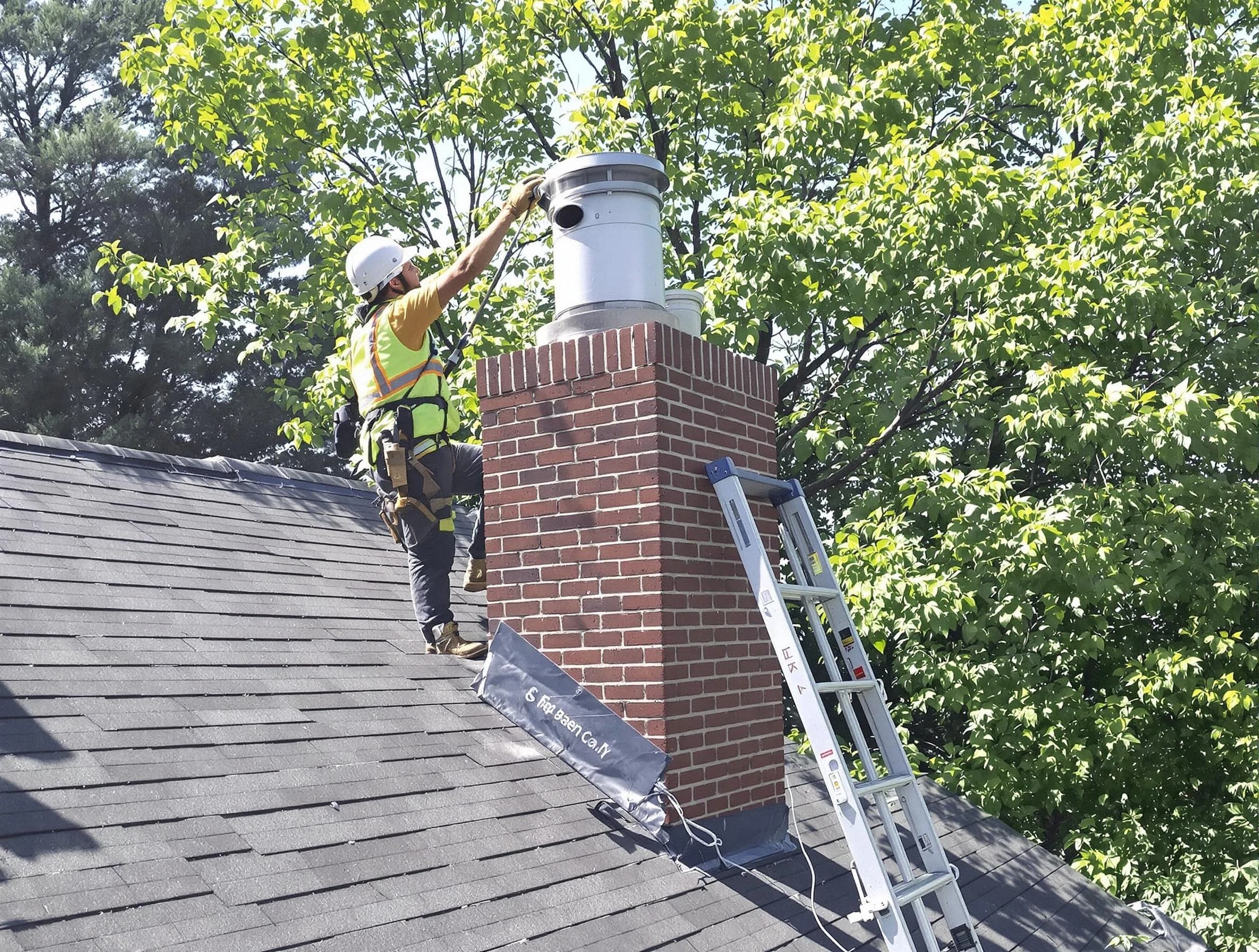 Chimney liner inspection by Thornton Chimney Sweep in Thornton, CO