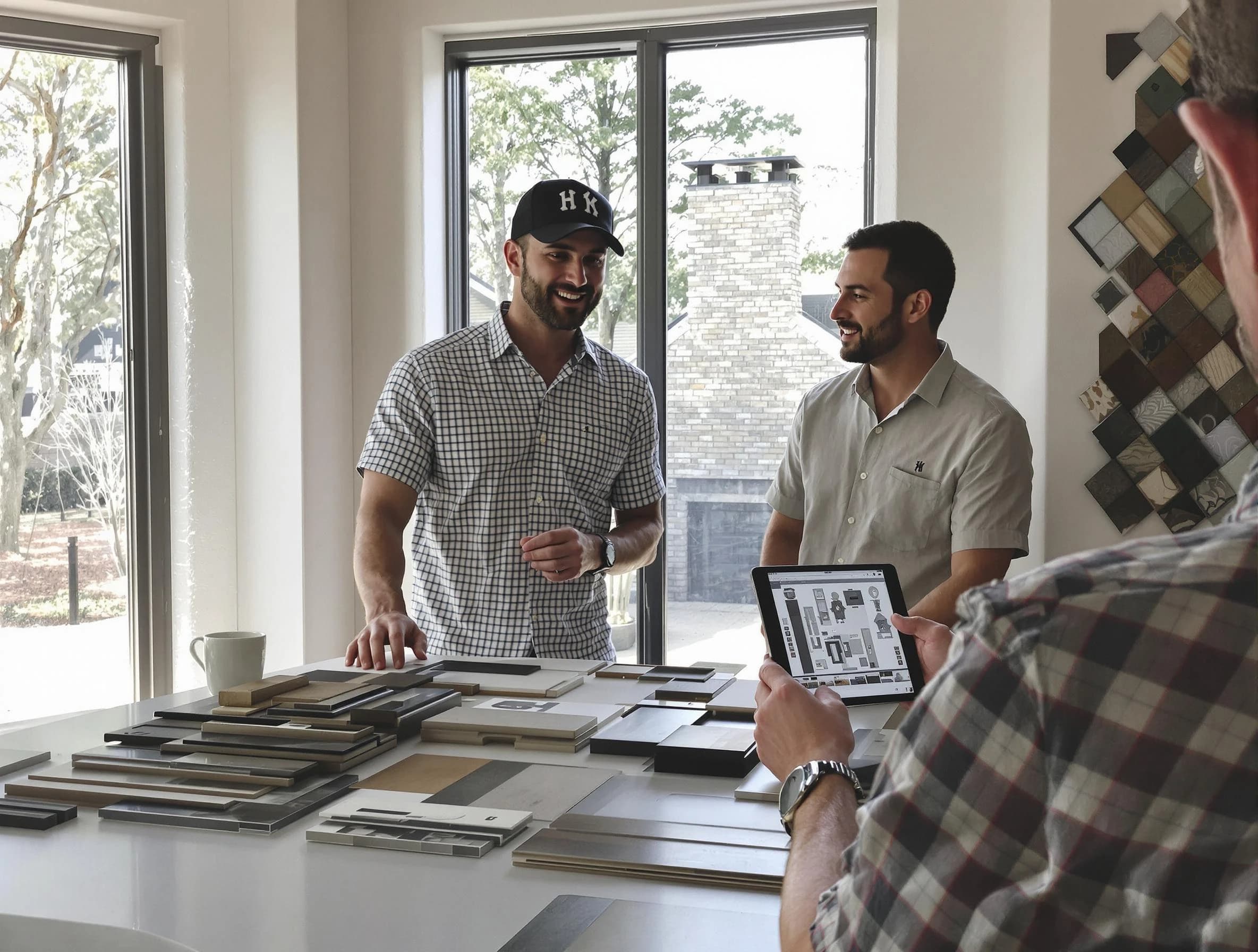 Thornton Chimney Sweep remodeling a chimney and fireplace in Thornton, CO