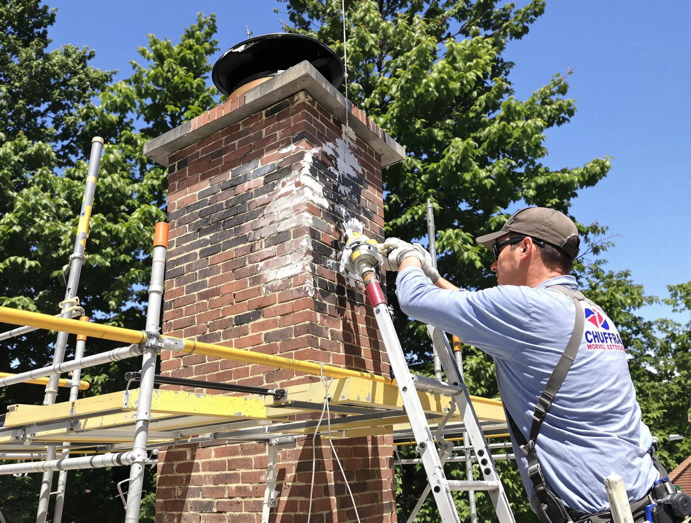 Structural chimney repair by Thornton Chimney Sweep in Thornton, CO