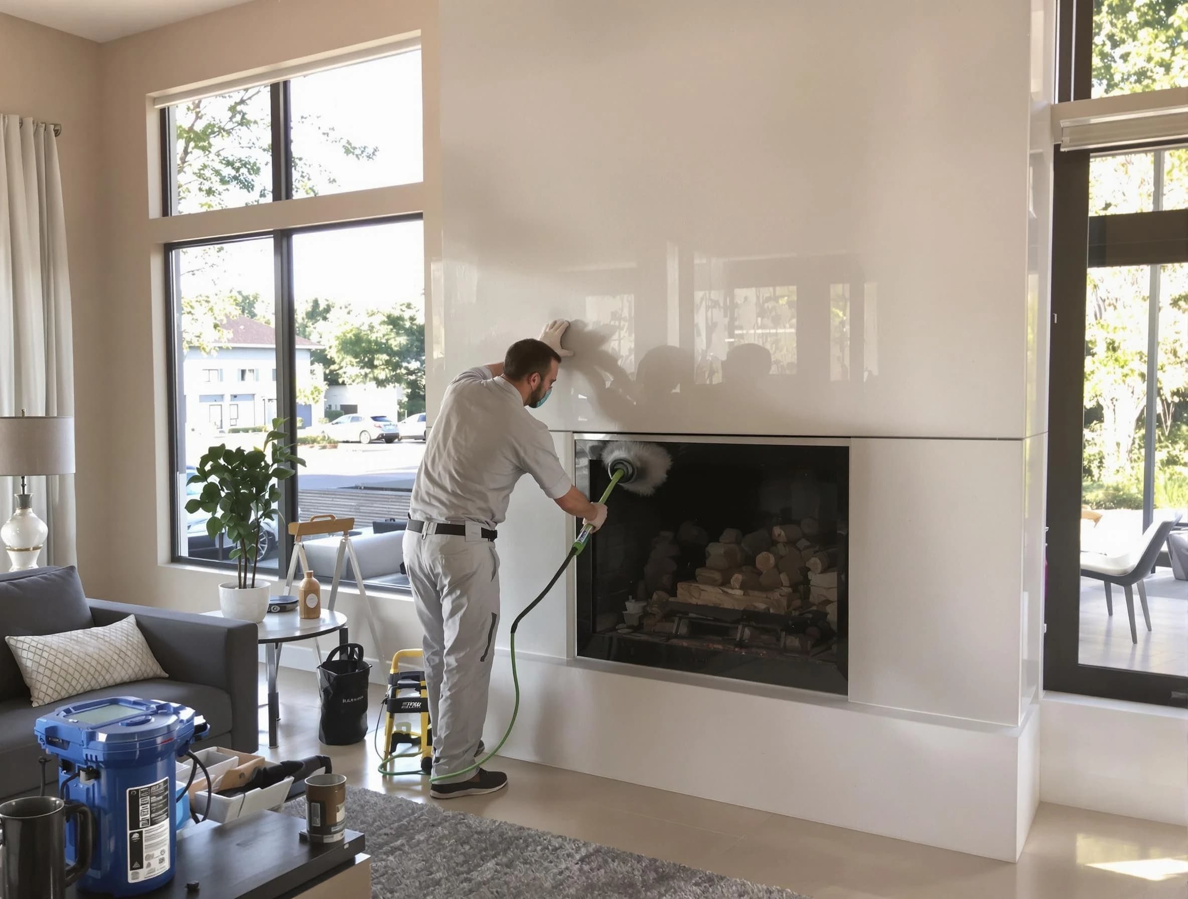 Thornton Chimney Sweep performing thorough soot removal in Thornton, CO