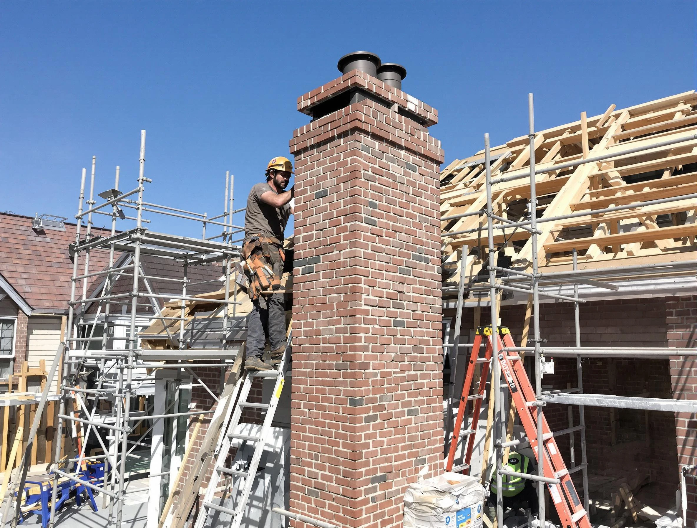 New chimney installation completed by Thornton Chimney Sweep in Thornton, CO