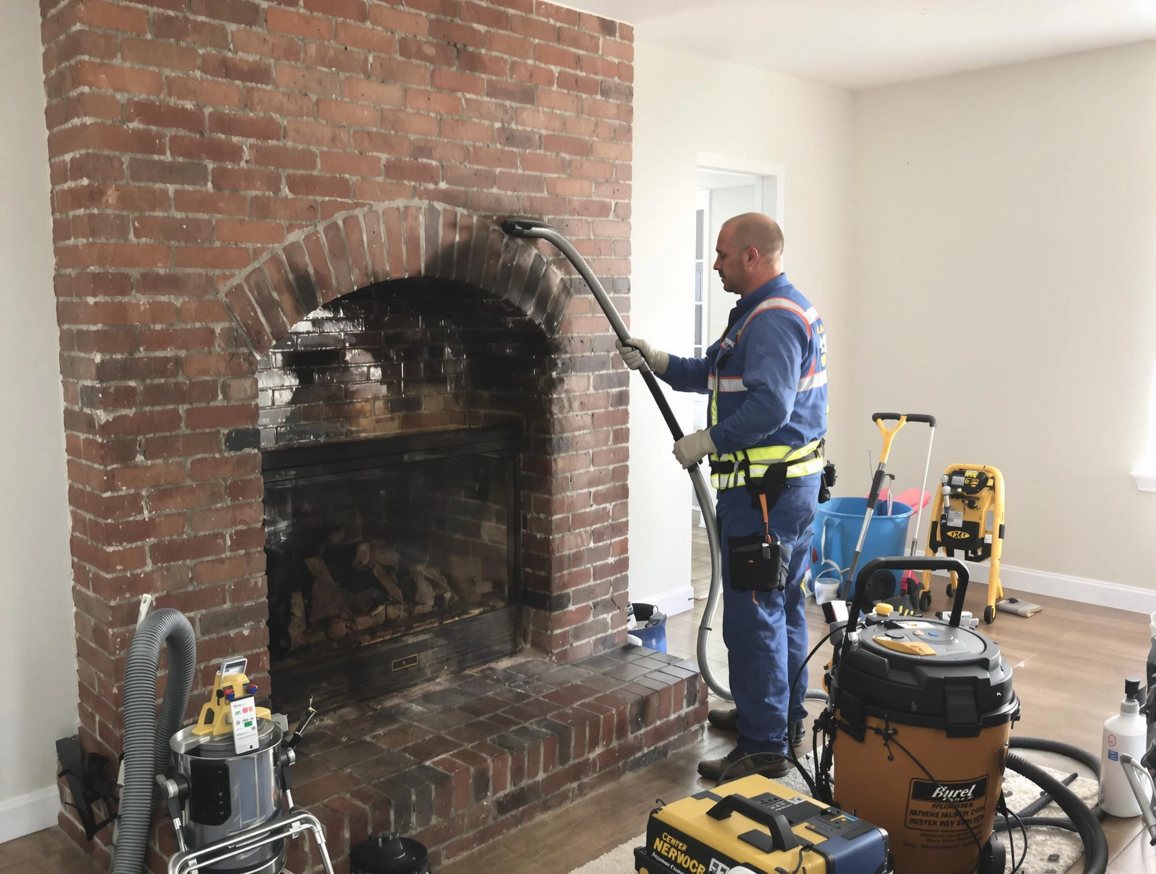 Thornton Chimney Sweep expert performing detailed chimney sweep in Thornton, CO